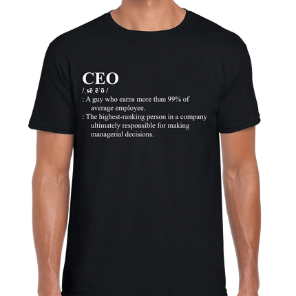 CEO Definition Men's T-shirt