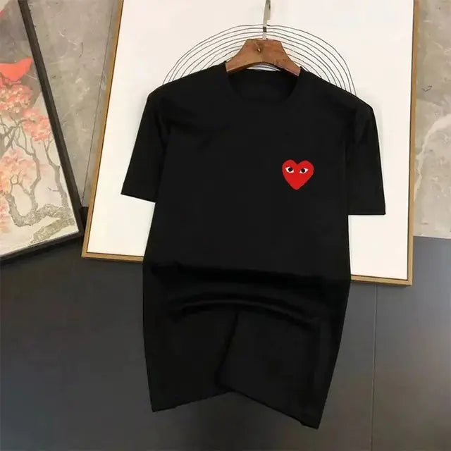 Luxury Brand Summer Love Print Cotton T-Shirts