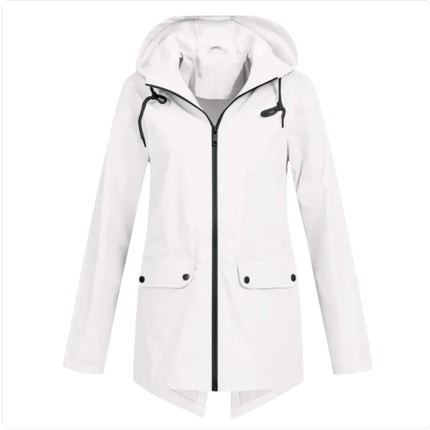 Windbreaker Zipper Hooded Lightweight Outdoor Windproof Jacket Thin Outdoor Jacket Women