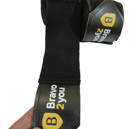 Bravo2you 4,8 meter bandages afwerking leer + brede sluiting