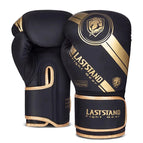 Black Gold Boxing Gloves / 8oz