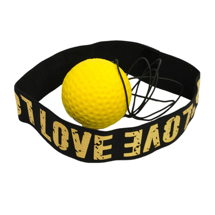 Boxing Training Ball | Hand-Eye Coordination Boxing Training | Boxing Reflex Ball for Adults and Kids | Training Reflex Ball | Indoor Training Boxing Supplies Headband for Parks Gym Living Room