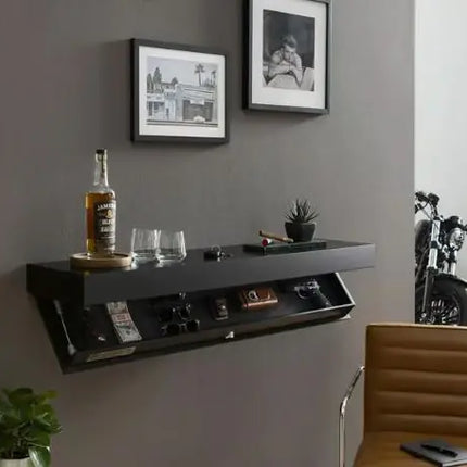 Secret Storage Wall Shelf