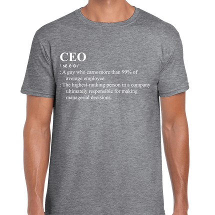 CEO Definition Men's T-shirt