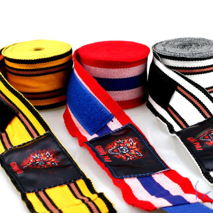 Cotton Muay Thai Boxing Hand Wraps and Gloves