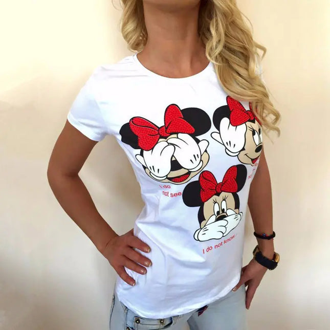 Cartoon Short Sleeve T-Shirt