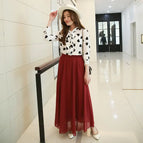 Wine Red / 100cm