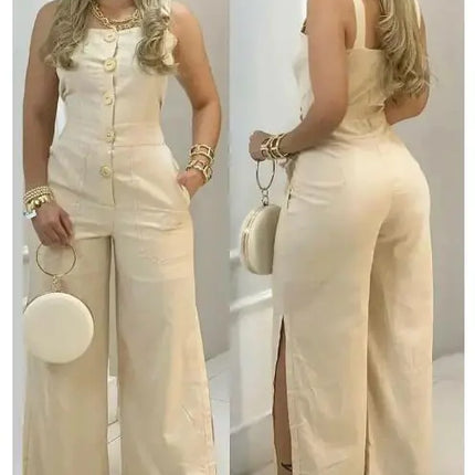 "Vest Jumpsuit"