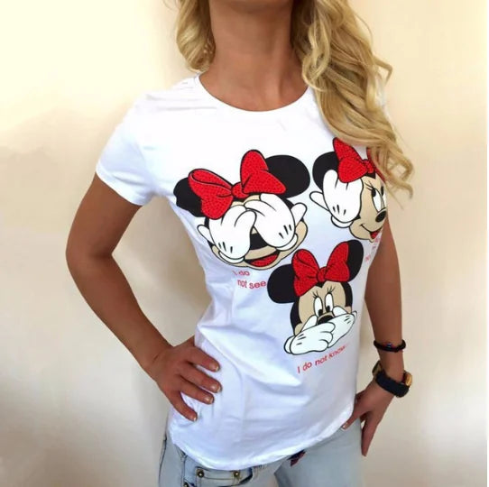 Cartoon Short Sleeve T-Shirt