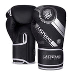 Black Silver Boxing Gloves / 10oz