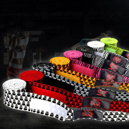 Cotton Muay Thai Boxing Hand Wraps and Gloves