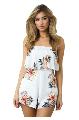 Printed Halter Jumpsuit