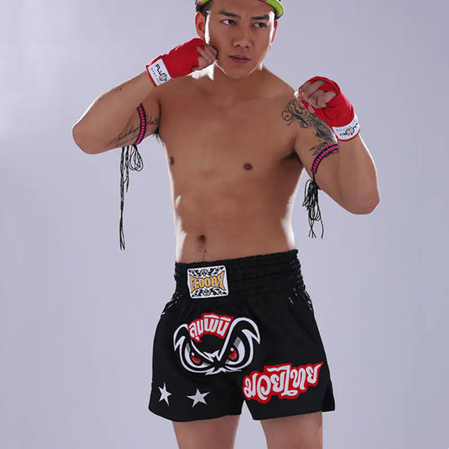 Men's Muay Thai Shorts for Sanda and Free Fighting